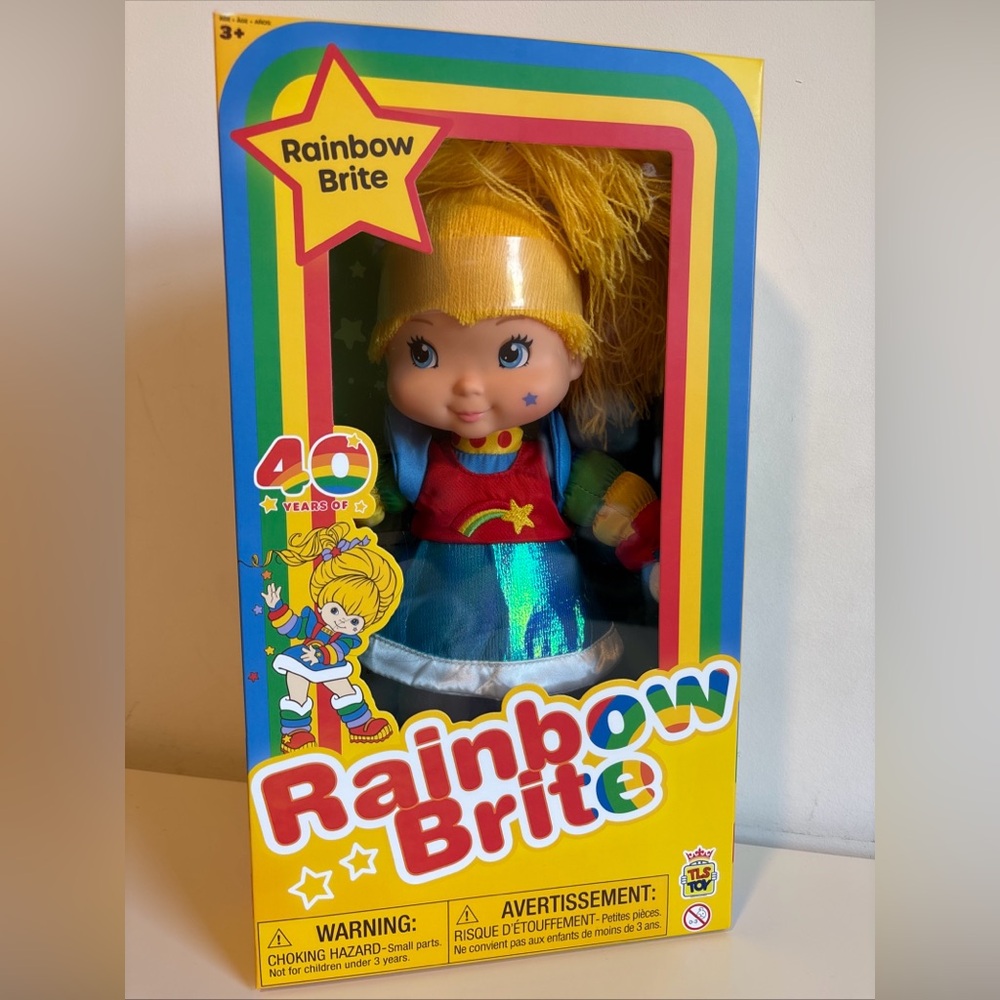 🌈 Rainbow Brite 40th Anniversary Doll 12" NIB – New in Box Collectible Toy 🎀